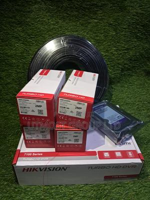 Hikvision 4ch DVR + 2 Bullet + 2 Dome + HDD + Cable - main view