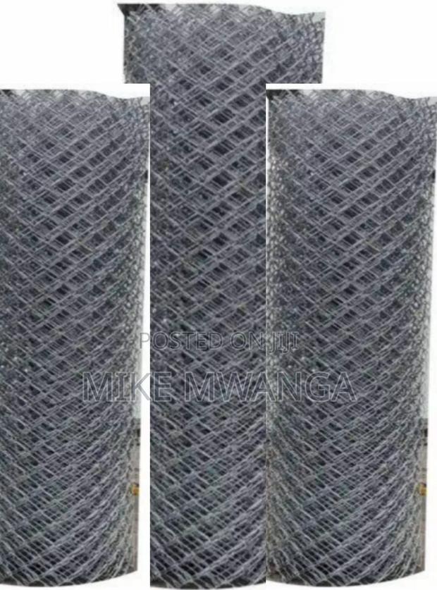 8ft Height, 8g, 50x50 Chain Link Mesh - main view