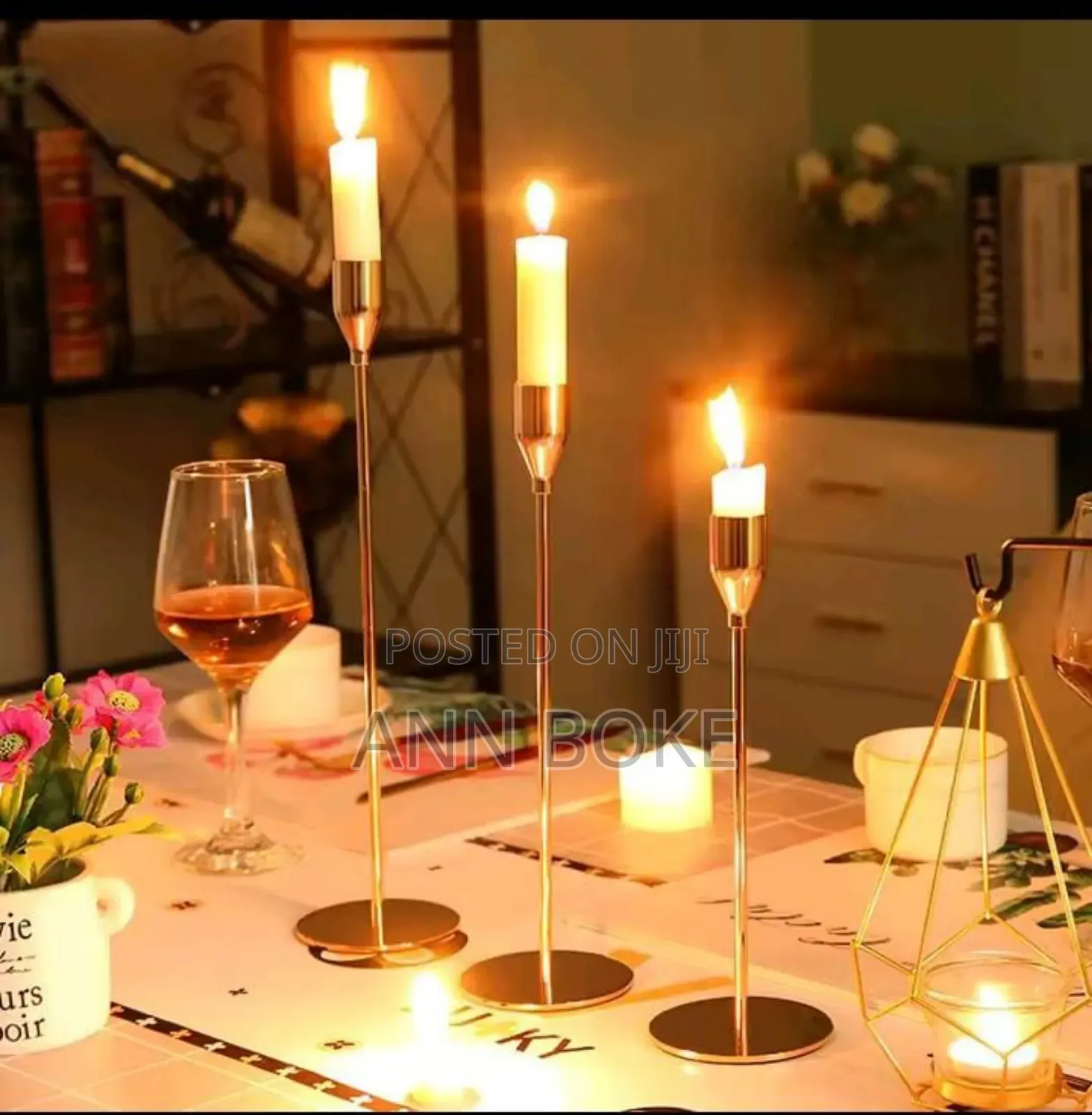 *3pcs Decorative Candle Holder*
**