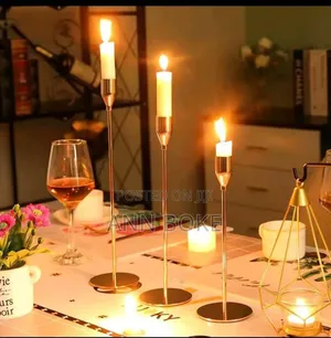 *3pcs Decorative Candle Holder*
**