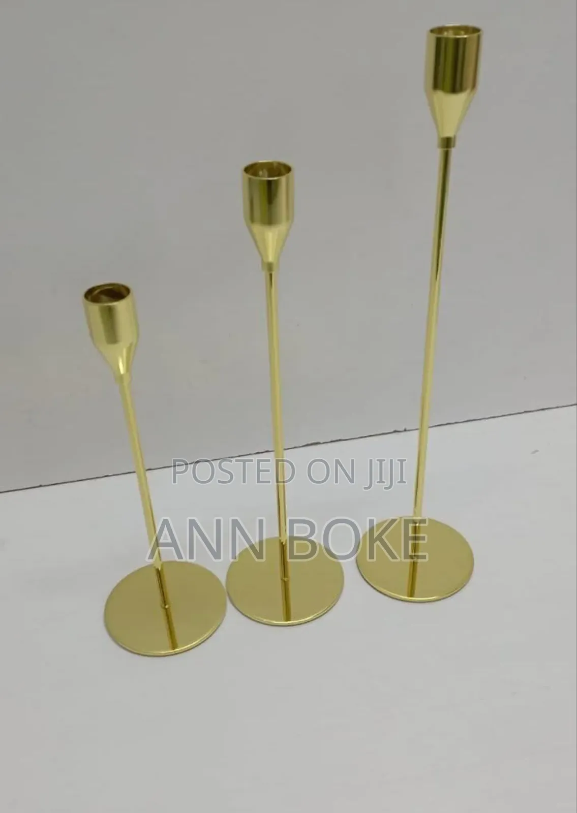 *3pcs Decorative Candle Holder*
**