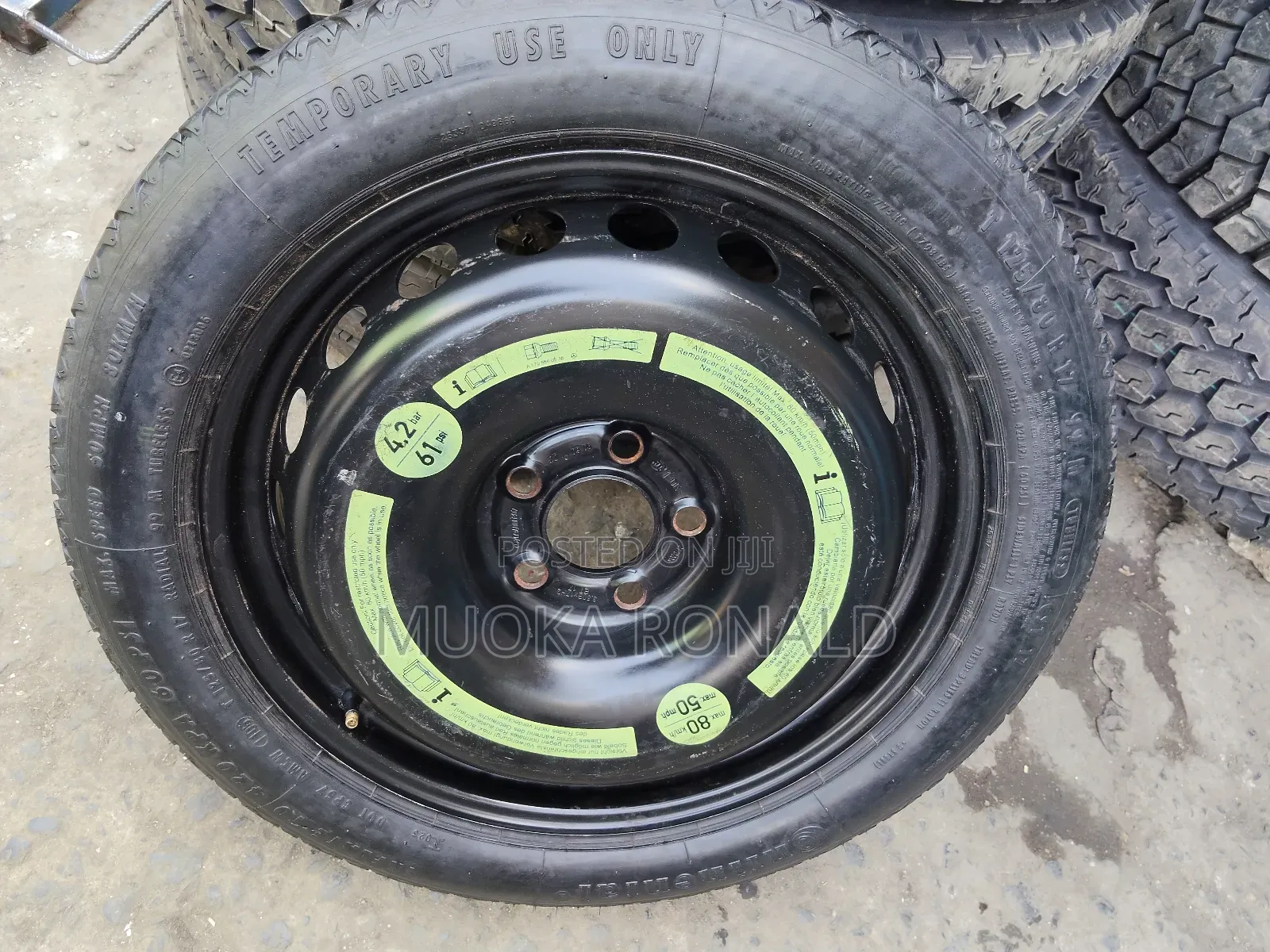 Spare Tyre (Donut Tyre) for Audi A4