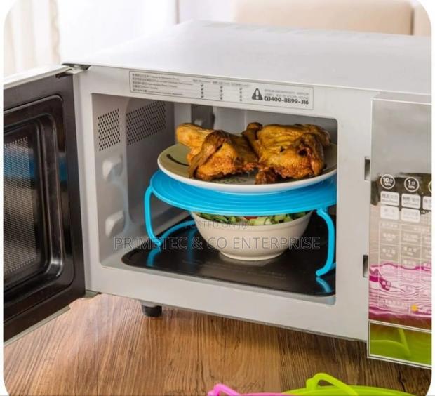 Multifunctional Microwave or Fridge Placement Rack Organizer - main view