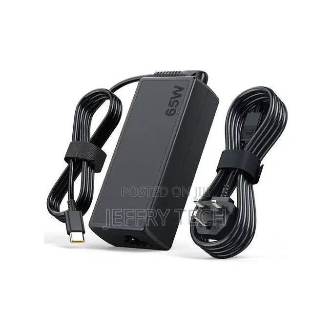 Lenovo Laptop Charger-65w Usb Type-C Ac Adapter With Power C