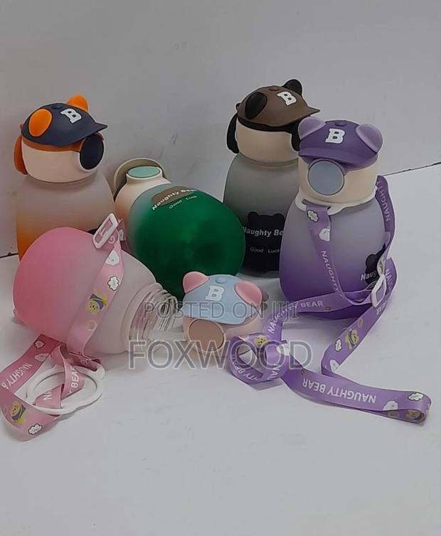Kids Naughty Bear Water Bottle 500ml - thumbnail 5