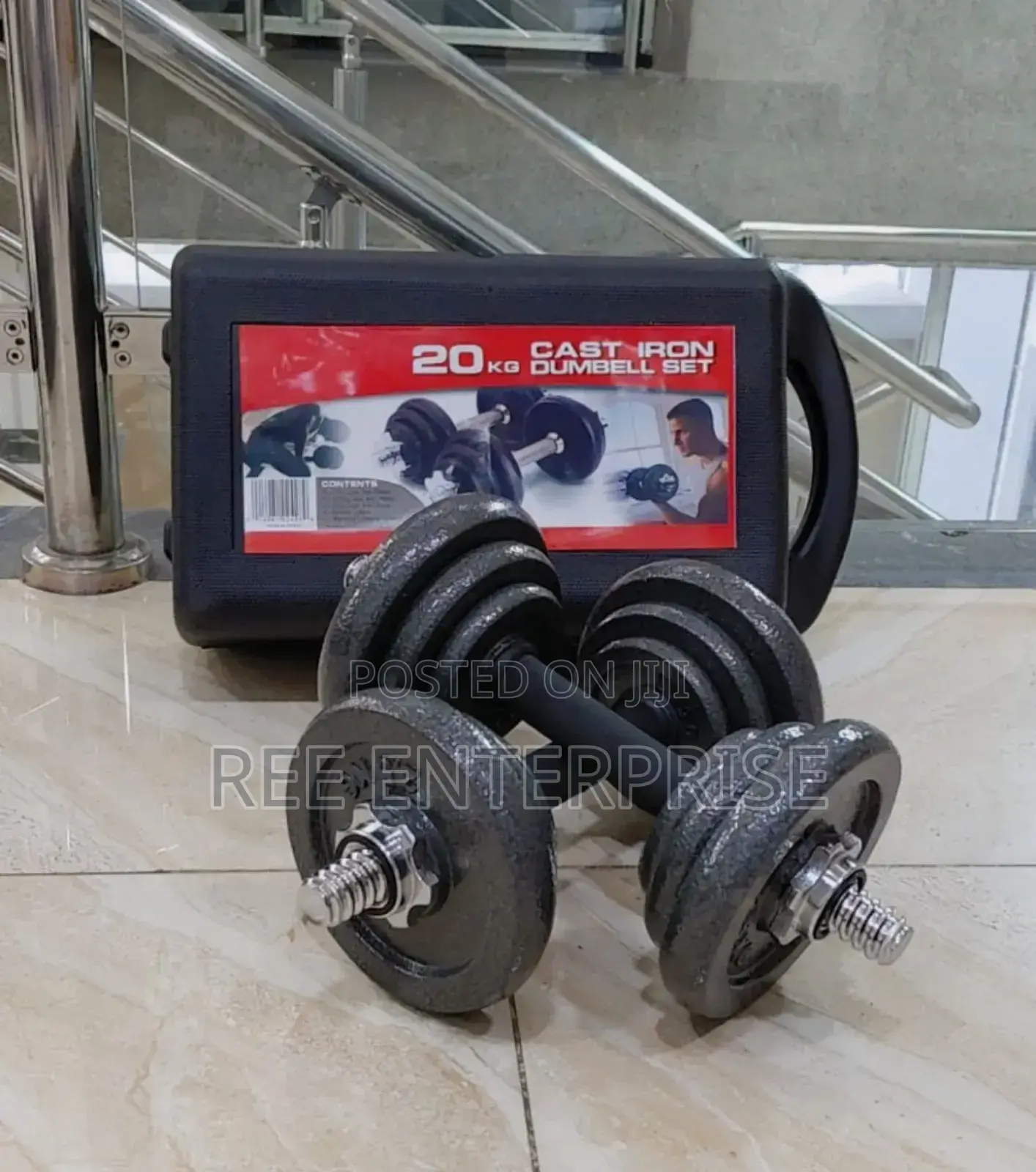 *20kg Dumbell With Case Brand New
