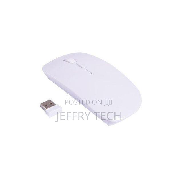 Wireless Rechargeable Wireless Mouse - White