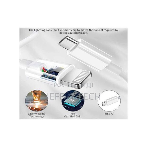 Apple Type-C to Lightning 25w Power Fast Charger for iPhone - thumbnail 3