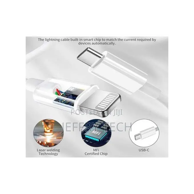 Apple Type-C to Lightning 25w Power Fast Charger for iPhone