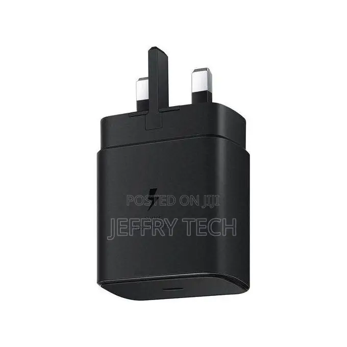 Samsung Fast 45w Type-C to C Charger Adapter (Head Only)- Bl