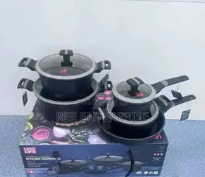 9 PCS Ucc Granite Cookware Sets