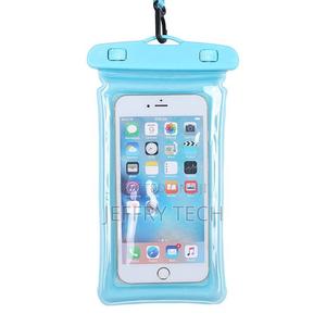PVC Mobile Phone Waterproof Bag-Blue - thumbnail 2
