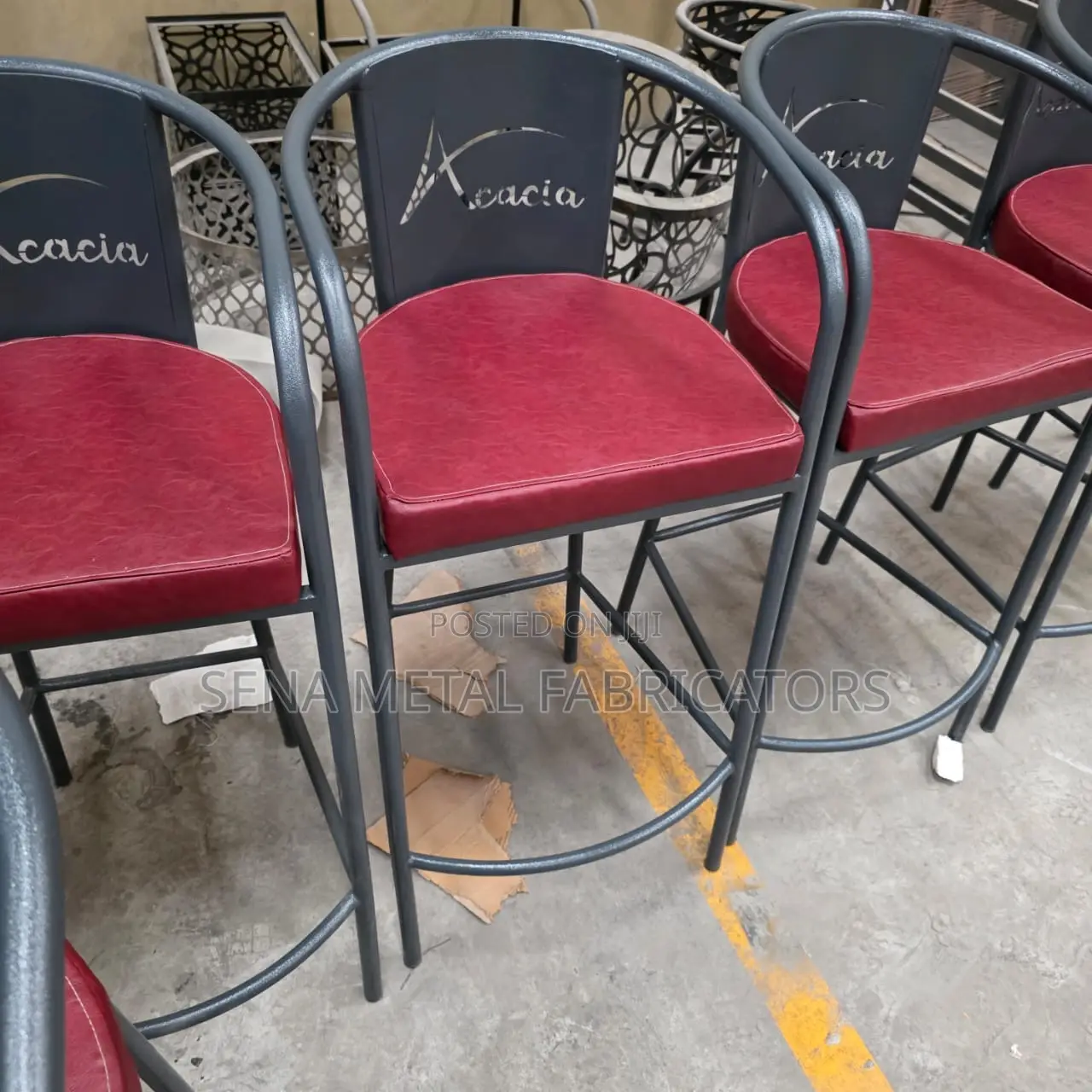 Restaurant High Stools,Counter Stools With Powder Coating.