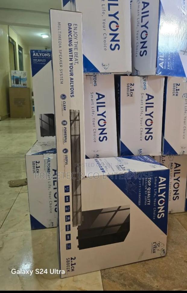 2.1ch Sb801k Ailyons Soundbar Multimedia Speaker System