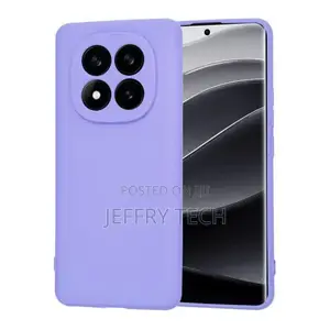 Silicon Phone Cover Case for Redmi Note 14 Pro Purple