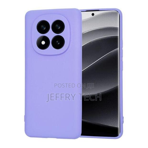 Silicon Phone Cover Case for Redmi Note 14 Pro Purple - main view