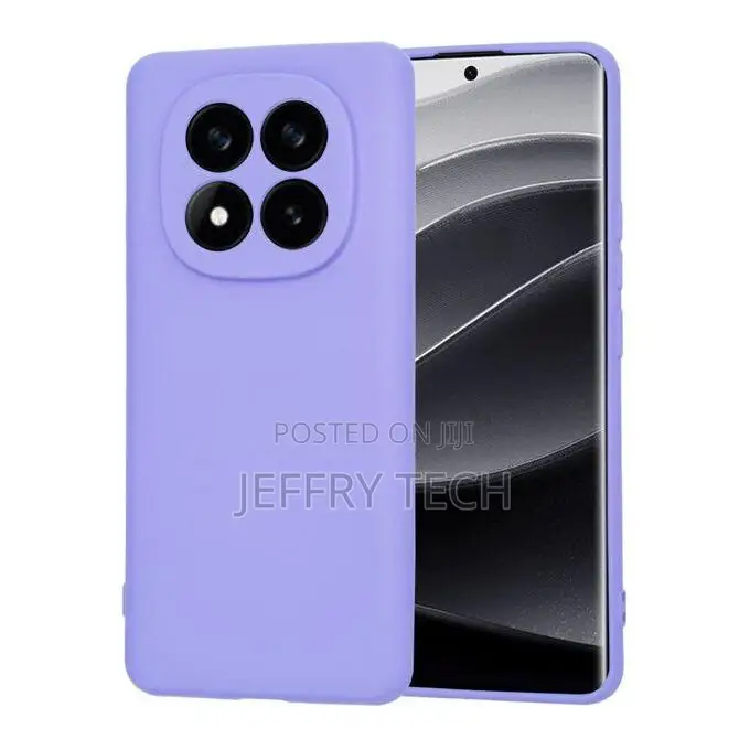 Silicon Phone Cover Case for Redmi Note 14 Pro Purple