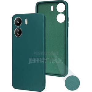Xiaomi Redmi 13c Silicone Back Cover Case (Green) - thumbnail 2