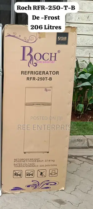 De-Frost Roch 206 Litres Double Door Refrigerator