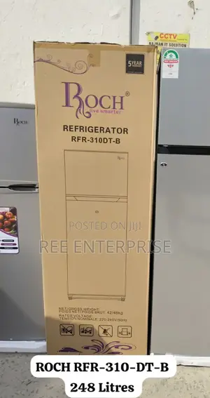 New Model Roch 248 Litres Double Door Refrigerator
