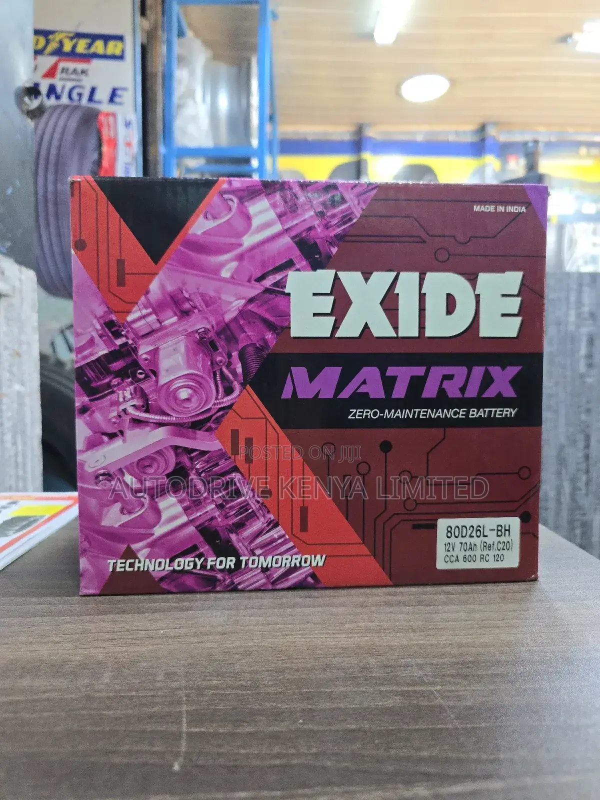 Ns70 Exide Matrix Car Battery