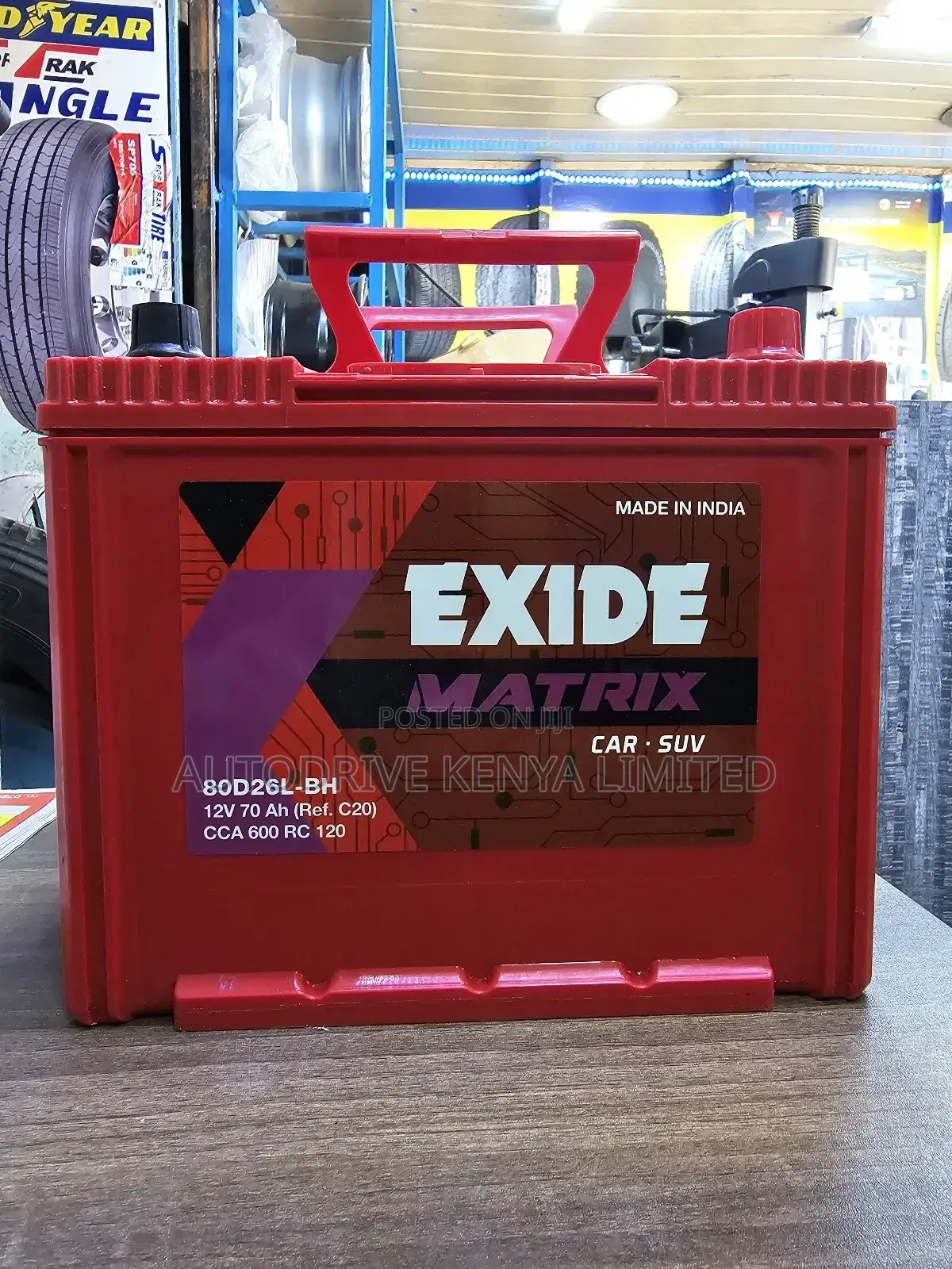 Ns70 Exide Matrix Car Battery