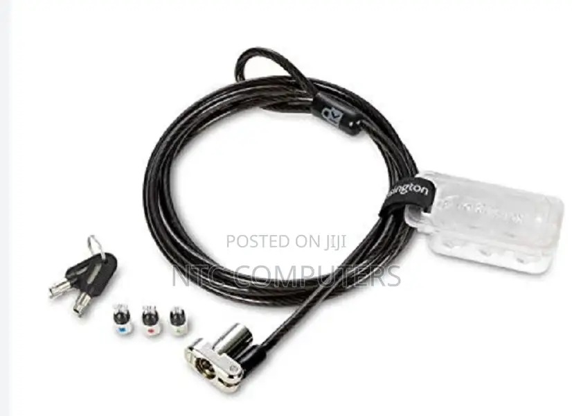 Kensington Universal 3-in-1 Keyed Laptop Lock for S