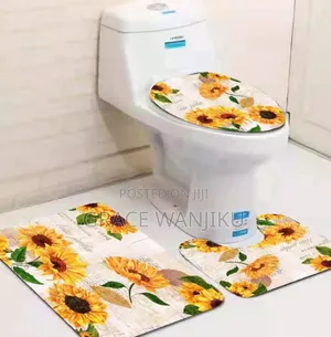 3in1 Toilet Mat Set