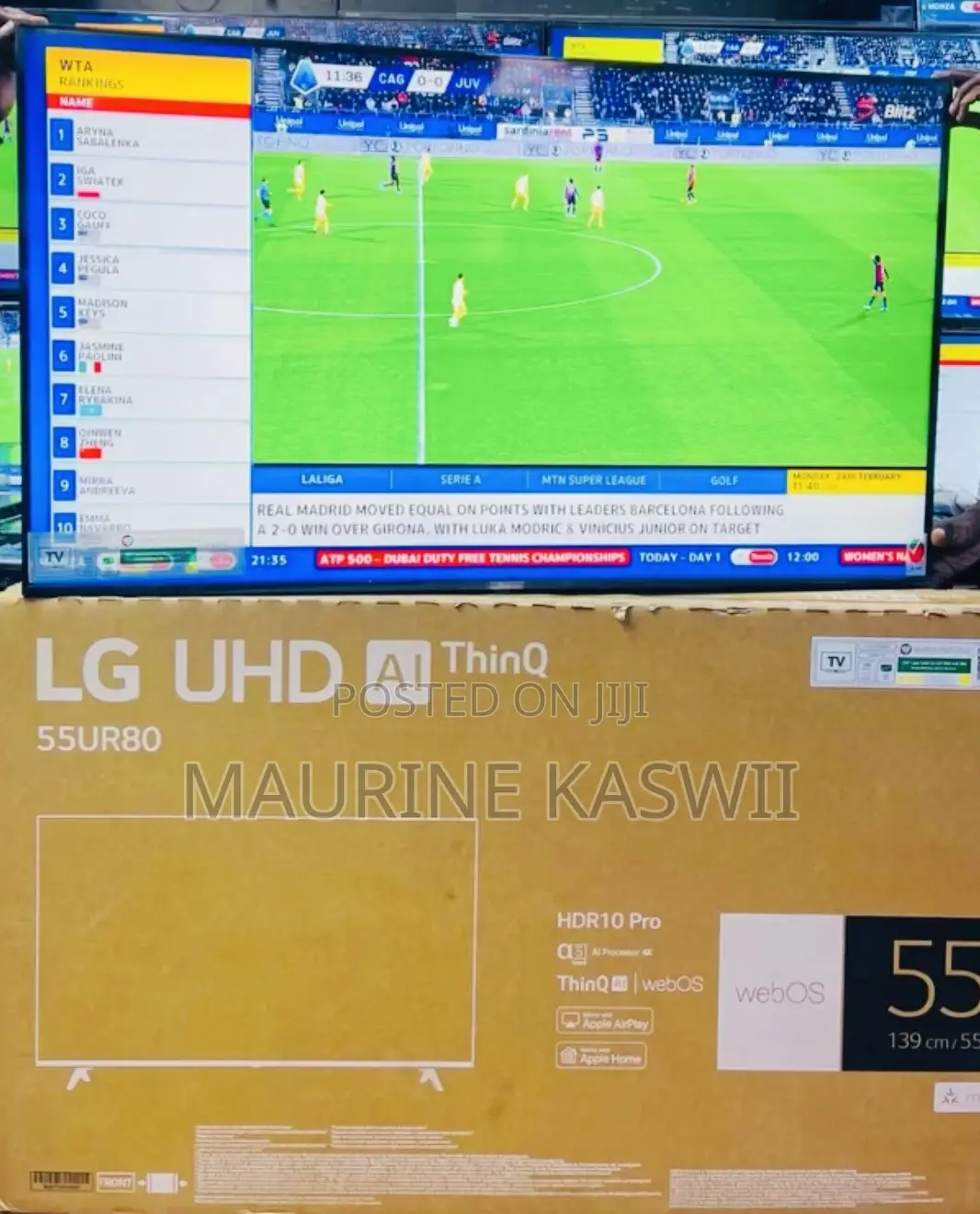 Lg 55ur′′ Ai Thinkq Smart HDR Tv