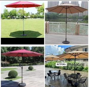 2.7m Parasol Replaceable Cloth Garden Umbrella - thumbnail 2