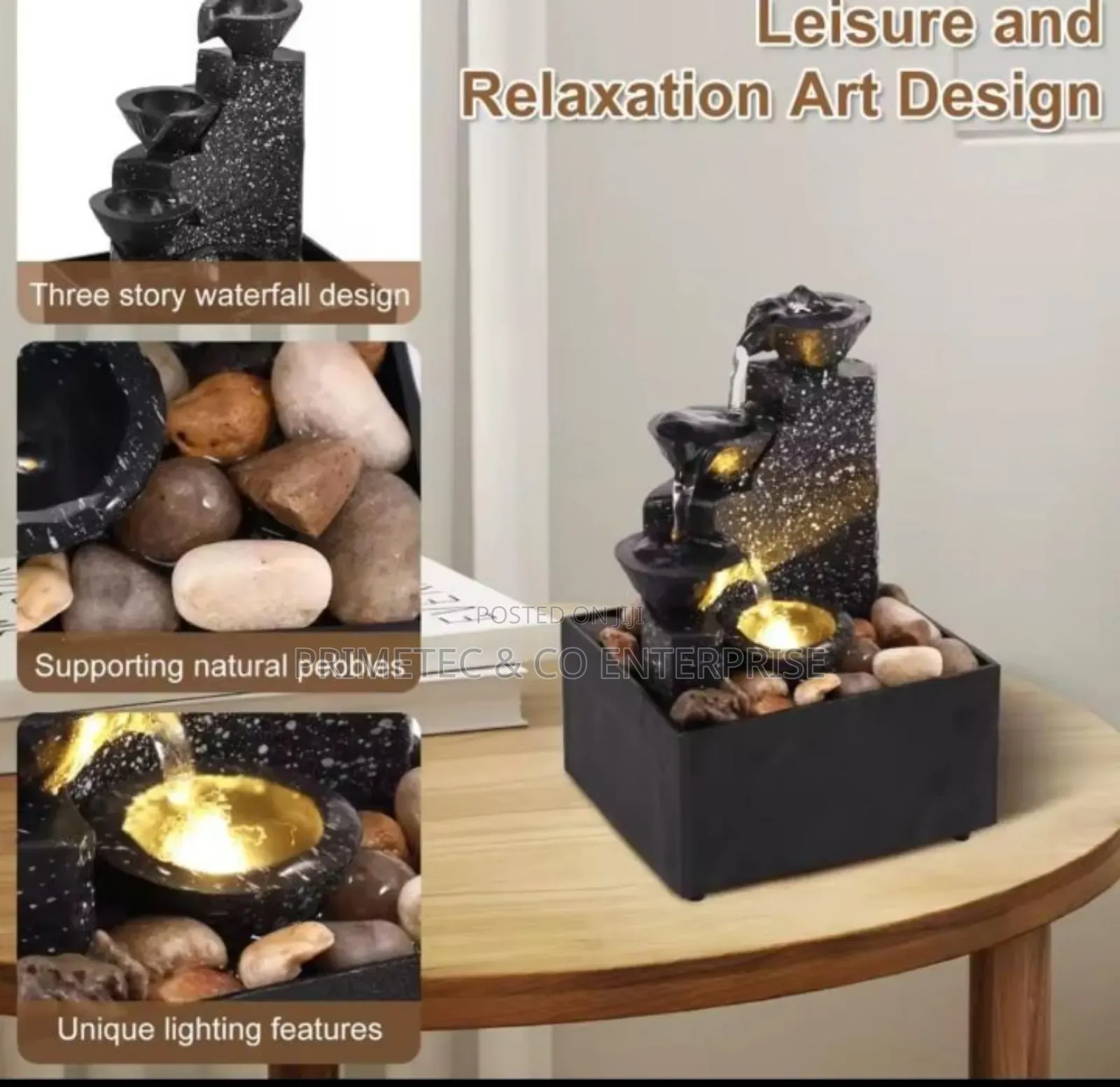 3 Storey Waterfall Ornament
