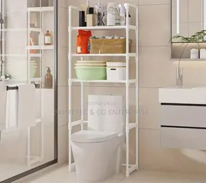 3 Layer Toilet Stand, White Only. Bathroom Storage Rack.