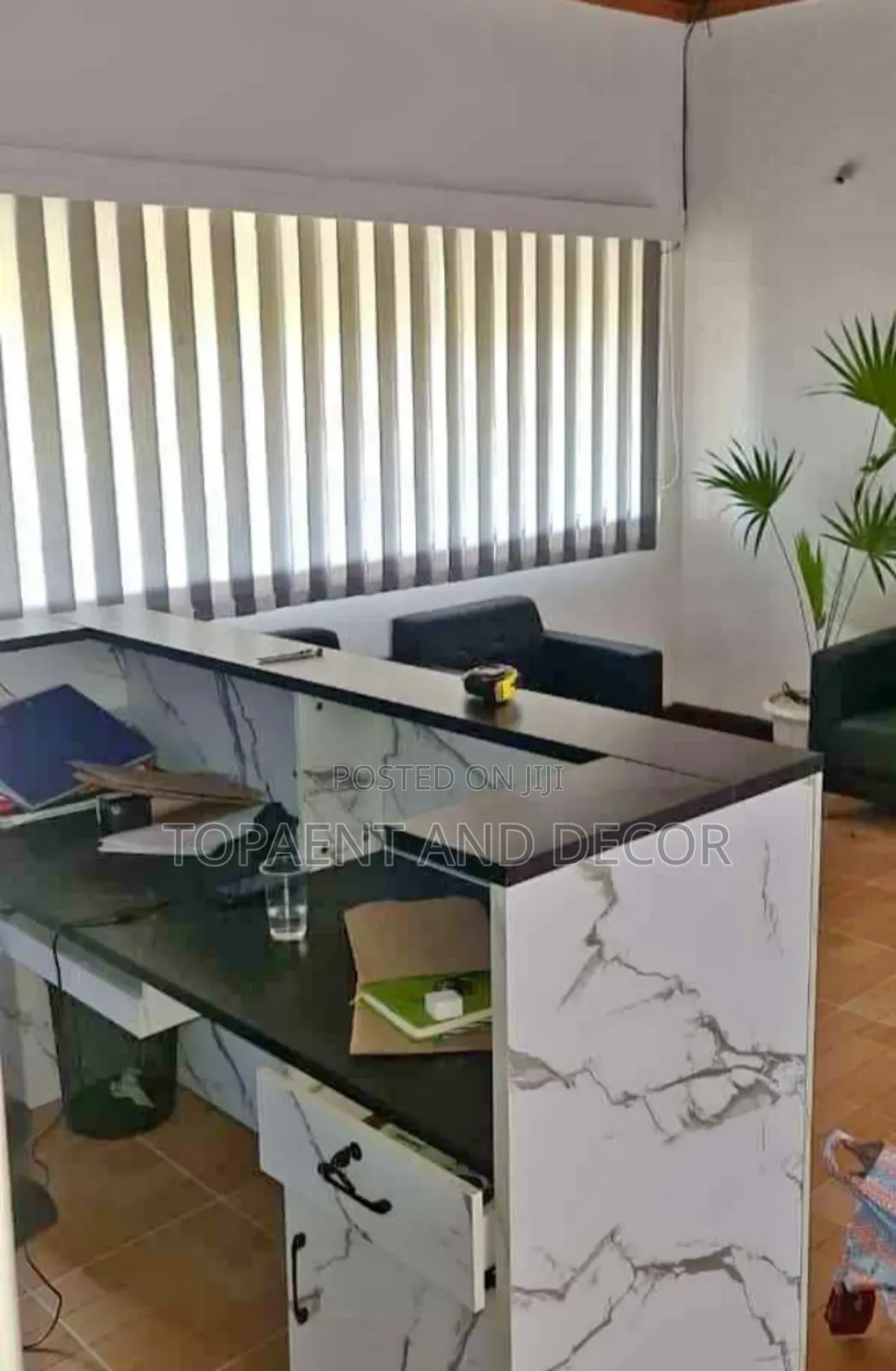 Classy and Simple Vertical Office Blinds Designs Available