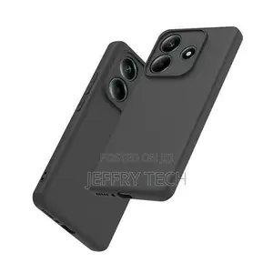 Redmi Note 14 Phone Case Soft Silicone Cover Case (Black)