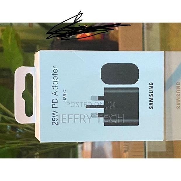 Samsung 25 W Fast Type C Charger 25w Usb C Adapter (White - thumbnail 2