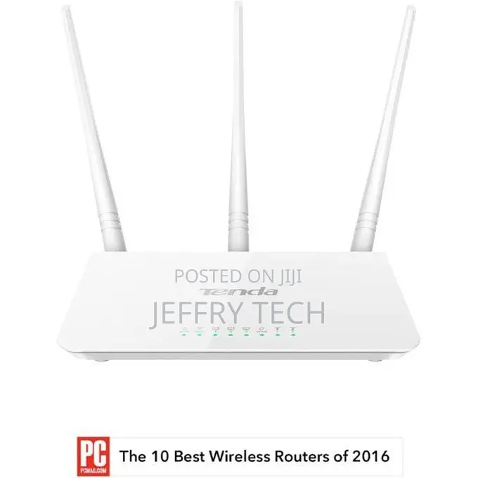 Tenda N300 Wireless Wi-Fi Router With High Power 5dbi (F3),