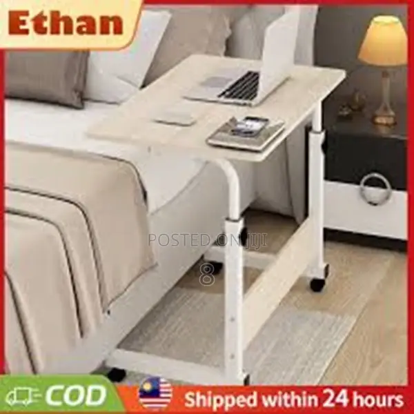 Wooden Bedside Table With Removable Tray