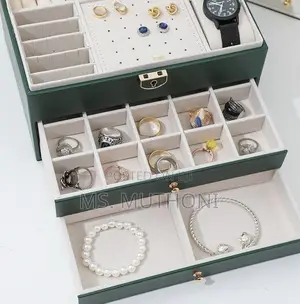 Large Size 3 Layer Jewelry Box /Jewelry Organizer