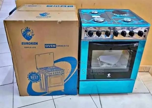 Eurochef 60 65 Standing Cooker With Electric Oven