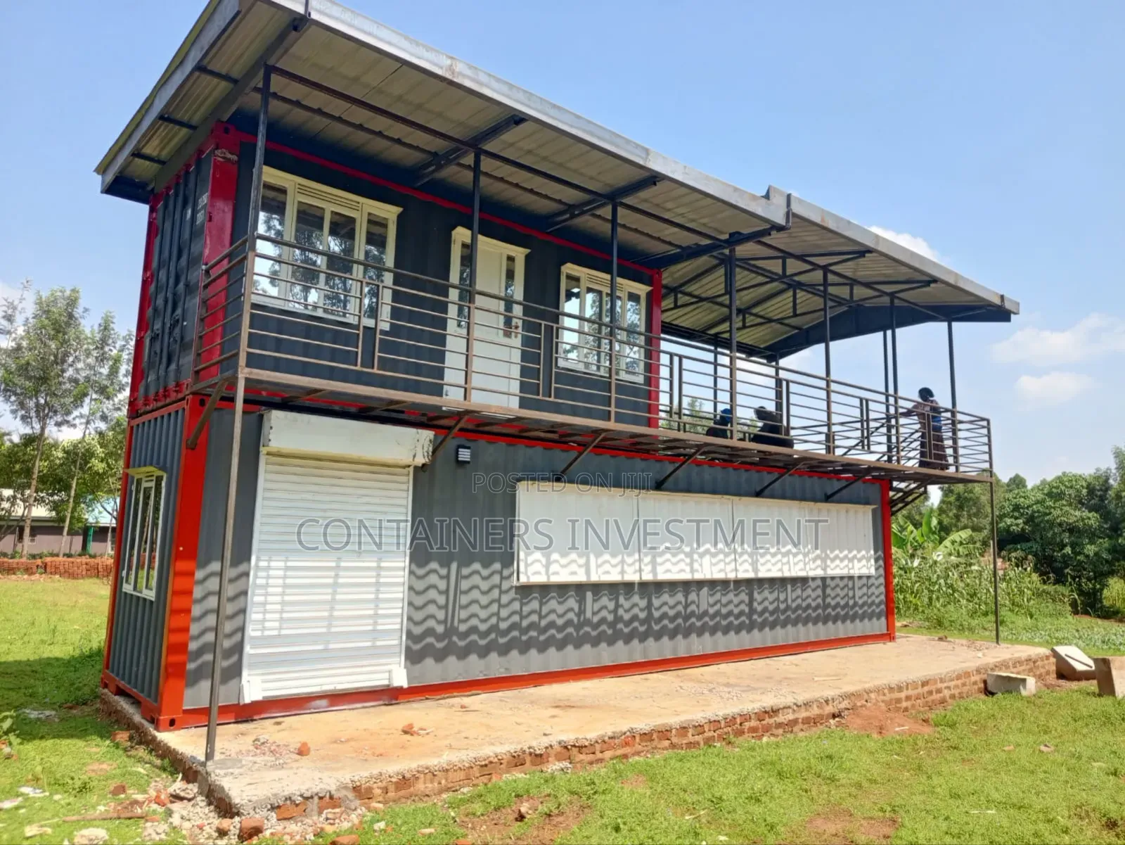 Amazing Container Office Block - Conducive Working Space.