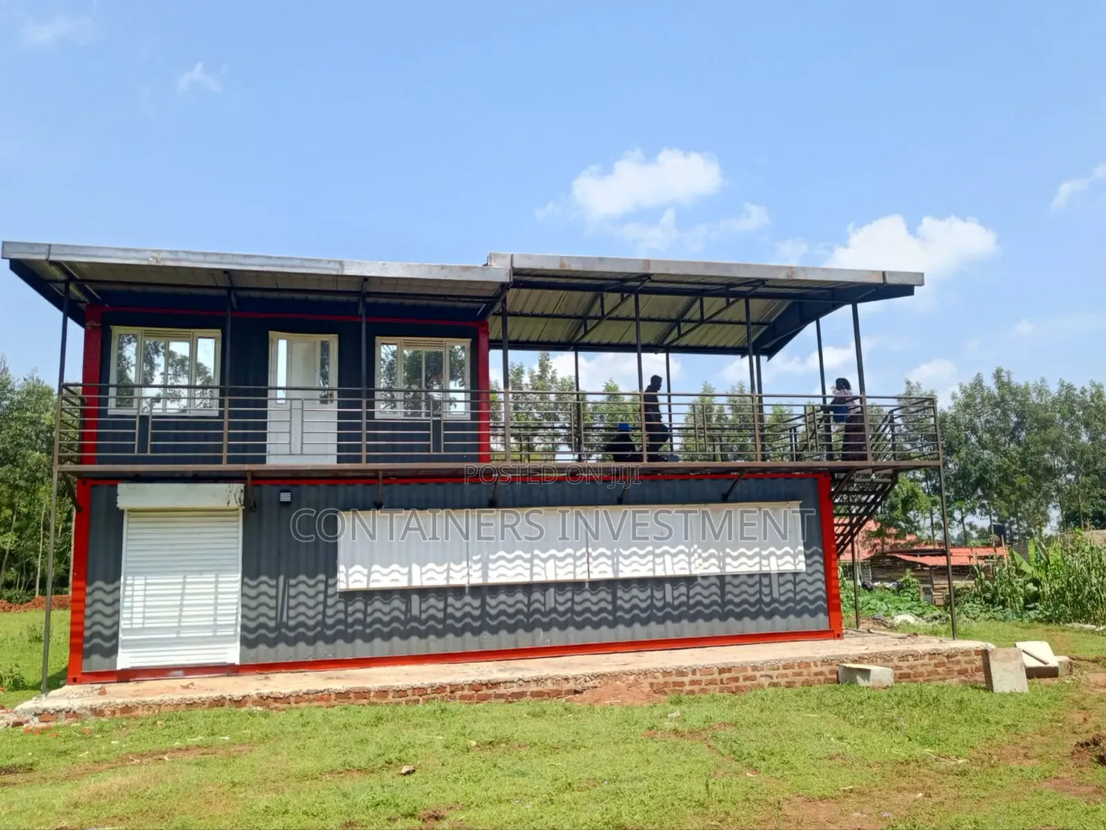 Amazing Container Office Block - Conducive Working Space.