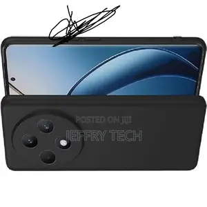 Oppo Reno 12f 4g/5g Soft and Silicone Phone Cover Case Black