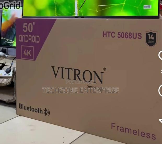 Vitron 50′′ Htc5068us Smart Android Led Tv Dolby Audio, - thumbnail 3