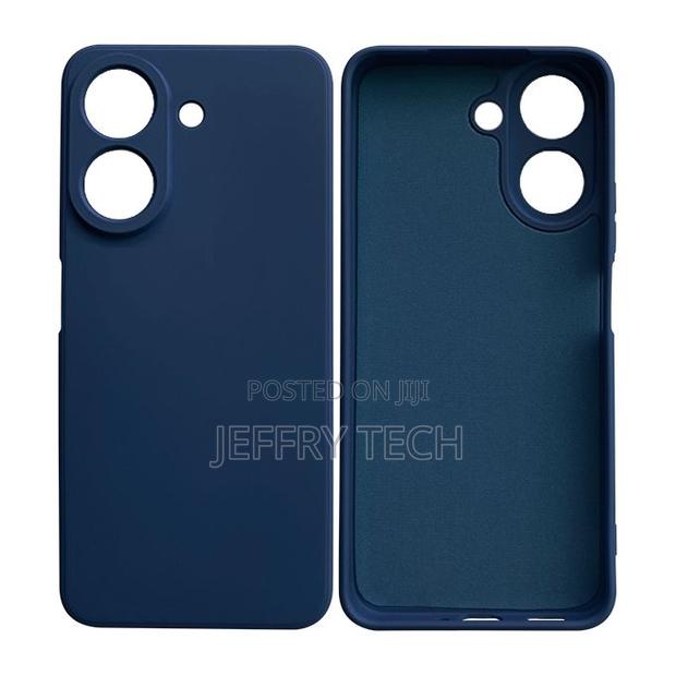 Proof Rubberized Back Case Cover for Xiaomi Redmi 13c (Blue) - main view