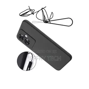 Oppo Reno 11f 5g Silicone Shockproof Back Cover Case (Black)