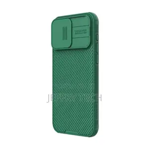 Nilkin Camshield Case Slide Camera iPhone 15 Pro Max (Green