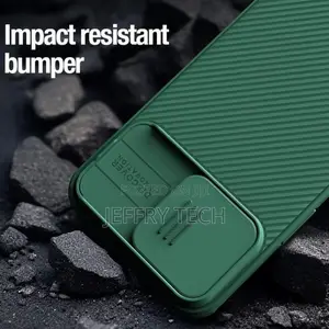 Nilkin Camshield Case Slide Camera iPhone 15 Pro Max (Green