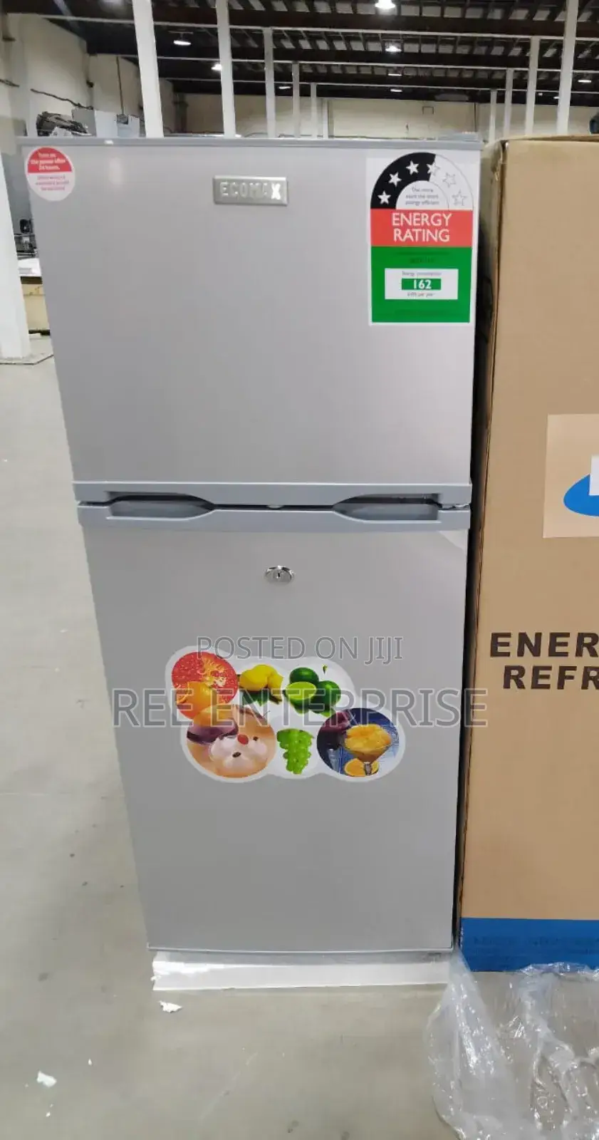 Brand New 118 Litres Double Door Ecomax Refrigerator