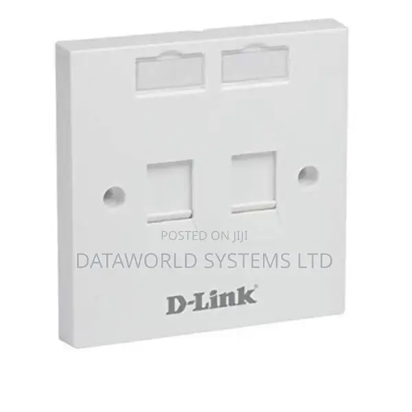 D-Link Fp-0whi21 Dual Faceplate Id Plate - White