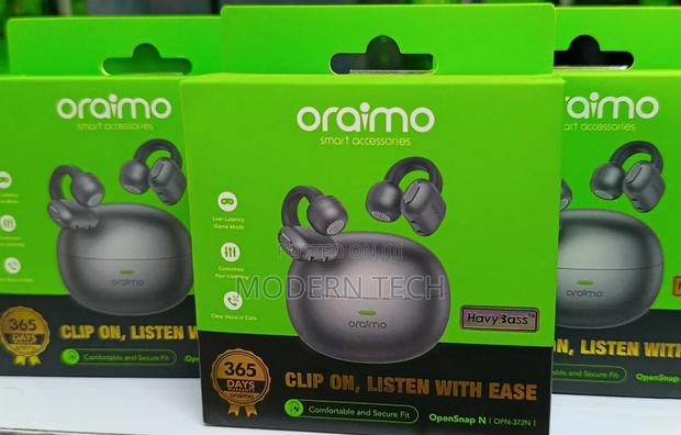 Oraimo Opensnap N Clip-on Open-Ear True Earbuds - main view